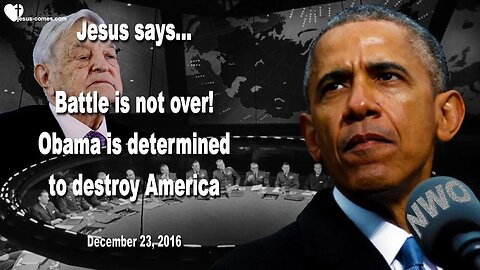 Rhema Jan 19, 2023 ❤️ Jesus says... This Man is determined to destroy America!