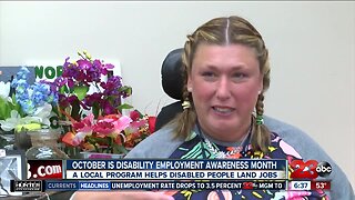 Woman shares disability employment story