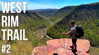 Grand Canyon of Pennsylvania Backpacking - The West Rim Trail 2022 Part 2
