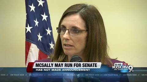 Arizona Rep. Martha McSally tells colleagues she'll run for Senate