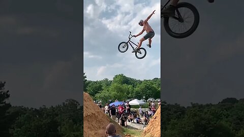 HUGE TIRE GRAB😲 CANCAN LANDER | #bmx JUMP CONTEST