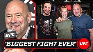 Dana White CONFIRMS Musk Vs Zuckerburg Fight