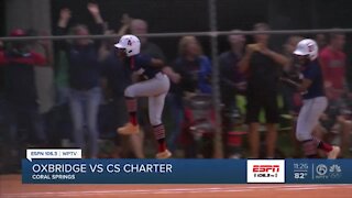 Oxbridge softball knocks out Coral Springs Charter