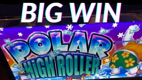 VERY NICE HIT ON POLAR HIGH ROLLER 🎰 AT CHOCTAW CASINO #vgt #casino #choctaw #slotonline