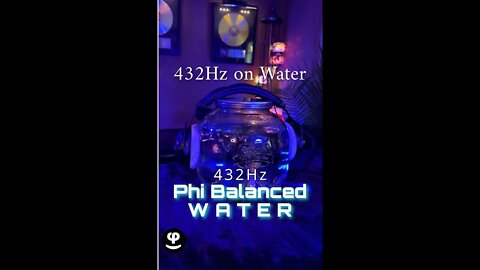 Phi Balanced Water | 432Hz | Sound Water Treatment