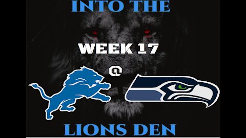 NFL Week 17 -Into The Lions Den