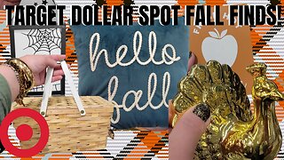 NEW HALLOWEEN AND FALL FINDS! | TARGET DOLLAR SPOT | TARGET STORE WALK THRU! | #target #halloween