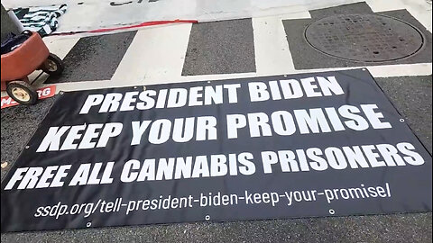 LIVE 10.24.2022 Washington DC Protest to Free All Cannabis Political Prisoners outside White House