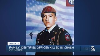 West Palm Beach police officer killed in crash identified