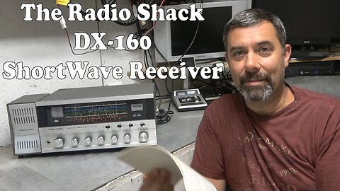 Realistic DX 160. This Vintage Shortwave Has Lots Of Potential, and Looks so cool, but...