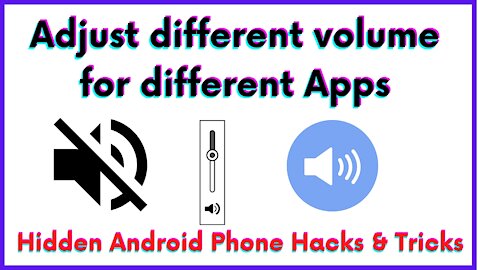 Adjust different volume for different Apps in one place