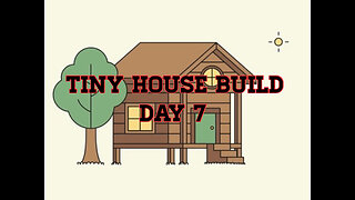 Tiny house build day 7 solar power