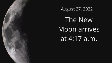 Aug. 27: The new moon