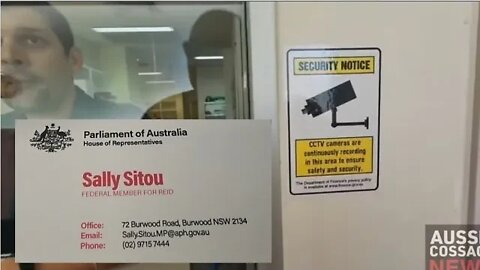 Sally Sitou MP office inspection 🤣