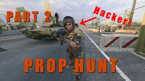 Getting Called a HACKER in Prop Hunt PART 2 - Black Ops Cold War