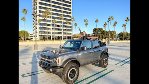 FINALLY GOT OUR 2021 FORD BRONCO | CAR TOUR & MINI REVIEW | The Bronco Adventures