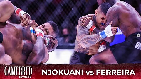 Gamebred Bareknuckle 4: Anthony Njokuani vs Handesson Ferreira (Full Fight)