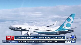 FAA warns Boeing 737s may have faulty wings