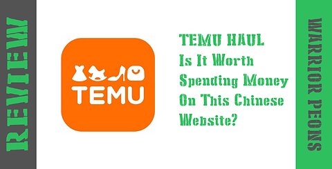 A Temu Haul - One of Some...