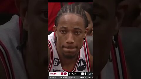 Watch DeMar DeRozan's daughter distracts Raptors with screams #shorts