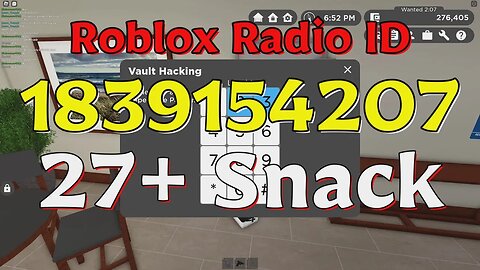 Snack Roblox Radio Codes/IDs