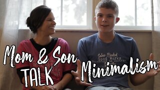 Minimalism/ Teen perspective/ Clothes/ Toys/ Birthdays/ Holidays/ Shopping/ Mom & son Talk!!!