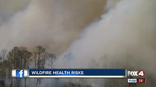 Wildfire health issues