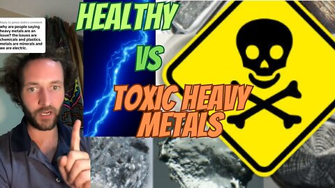 Heavy Metals/Minerals (Healthy VS Unhealthy Ones) #aluminum #grapheneoxide #chemtrails