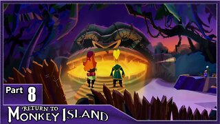 Return to Monkey Island, Part 8 / Monkey Statue, Stone Door Puzzle, Ending