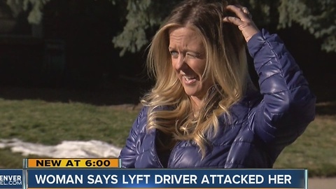 Lyft driver assaults woman in Denver