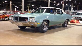 1970 Buick GS Gran Sport Convertible in Aqua Mist & 455 Engine Sound My Car Story with Lou Costabile