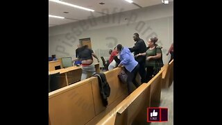 Court room beatdown