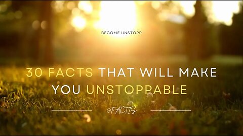 BECOME UNSTOPPABLE! DO THIS 100% GUARANTEE