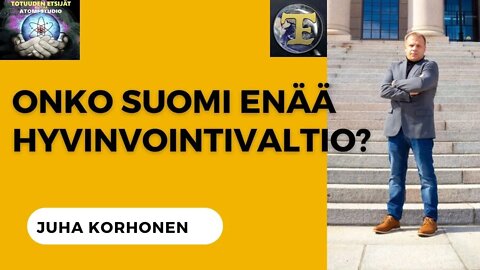 ATOMIstudio: Juha Korhonen – Onko Suomi enää hyvinvointivaltio? 25.10.22 klo 18