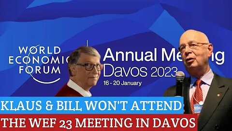 What going on WEF 23 MEETING IN DAVOS