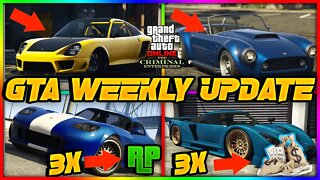 NEW GTA 5 ONLINE WEEKLY UPDATE OUT NOW! (Vehicle Discounts + DOUBLE MONEY & More!)