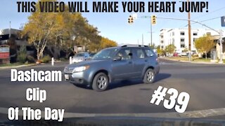 Cars Avoid MAD Junction Near Miss - Dashcam Clip Of The Day #39