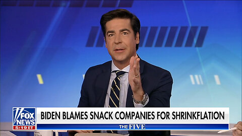 Jesse Watters: Nothing Is Shrinking Except Biden's Approval Rating