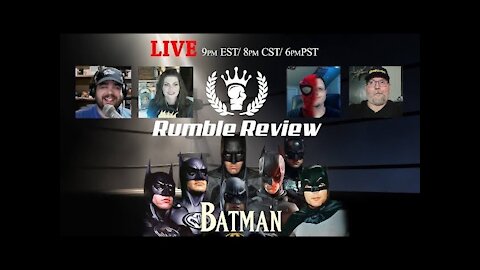 #Rumble Review!!! Who played the better #Batman !!