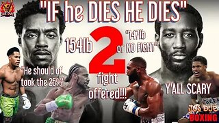 CRAWFORD "IF HE DIES HE DIES MENTALITY VS EJ TO 147 OR NO FIGHT | SHAKUR LAST STAND PODCAST ARRIVAL