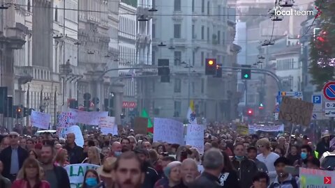 Italy - Milan Streets Packed With Proud Protesters