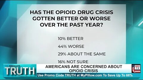 Is the Opioid Crisis getting better? By 4-to-1, voters say no. We discuss with Emerald Robinson