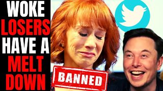 Kathy Griffin Gets BANNED Off Twitter For Impersonating Elon Musk | Woke Hollywood CAN'T HANDLE IT!