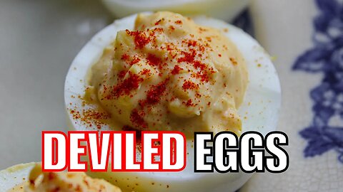 4 Ingredient Creamy Deviled Eggs | Perfect For Easter | Homemade Recipe | JorDinner
