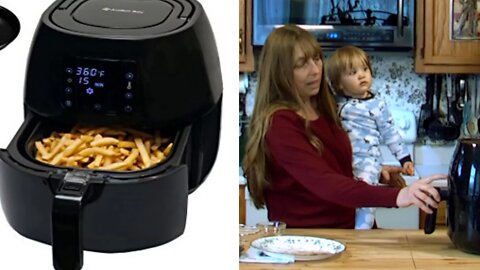 Sweet Potato Fries - Avalon Bay Air Fryer Review - The Hillbilly Kitchen