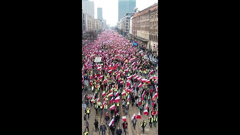 Massive farmers protest in Poland against the so-called green legislation. 03/04