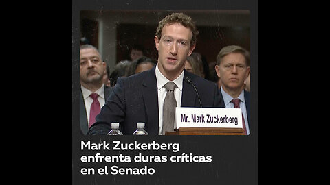 A Zuckerberg le dicen que tiene “sangre en las manos” en una sesión del Senado de EE. UU.
