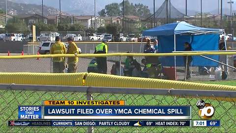 Lawsuit filed over YMCA chemical spill