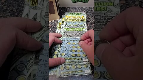 Winning MEGA Millionaire Lottery Ticket 3 times!