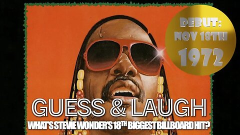 Funny STEVIE WONDER Joke Challenge. Guess the song from the humorous animation!